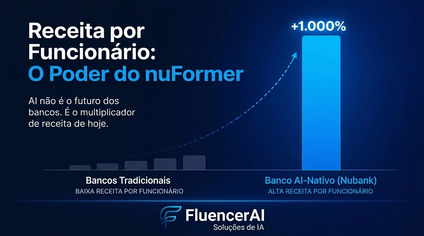 Métrica de Receita por Funcionário em empresas AI-Native