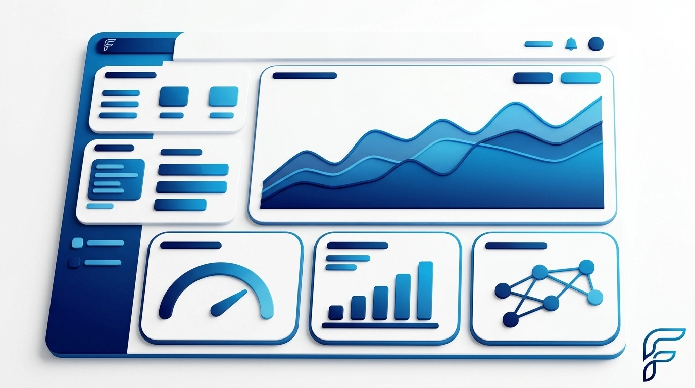 Dashboard de métricas técnicas e ROI de tecnologia